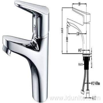 Chrome Brass Faucets Mixers Taps Bathroom Basin Faucet